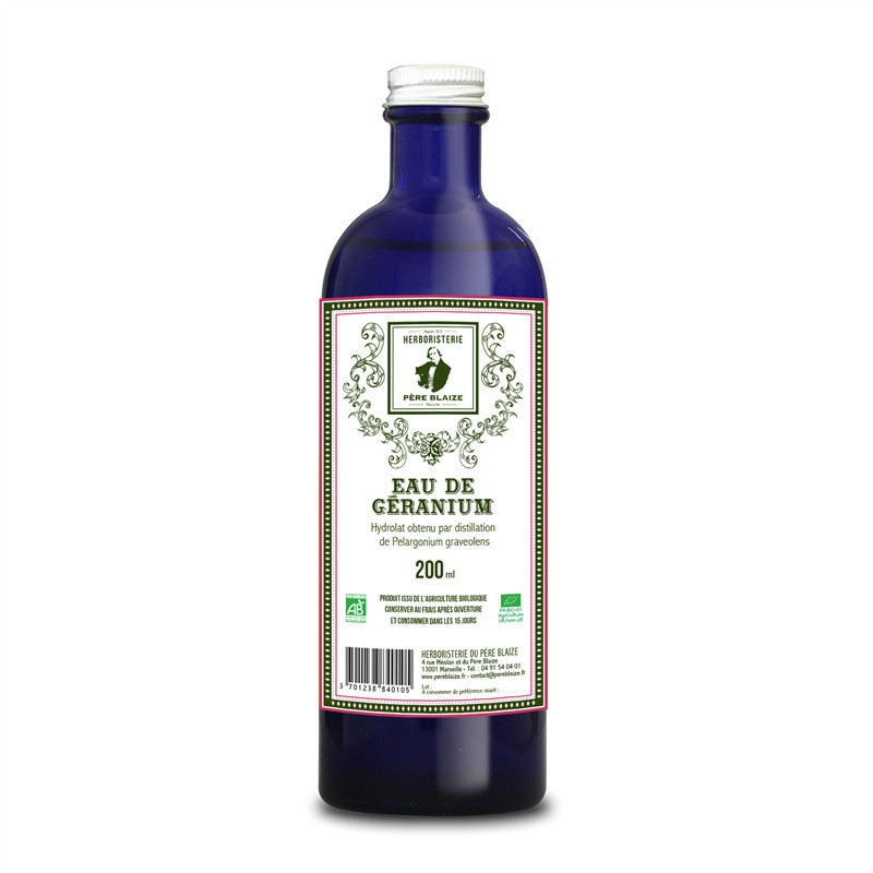 Géranium BIO - Eau florale...