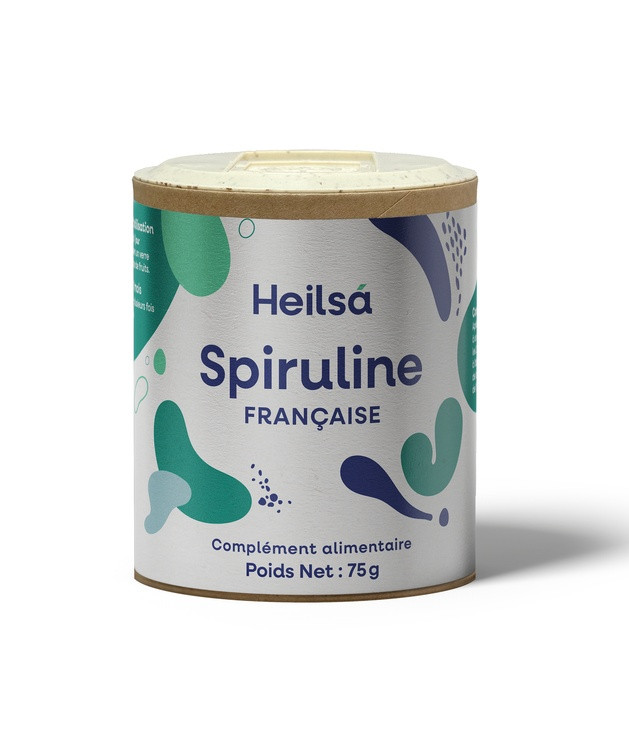 Spiruline française - 150 comprimés - HEILSA