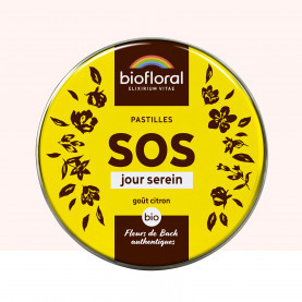 SOS Secours Jour Serein- Pastilles BIO - 50 g - BIOFLORAL