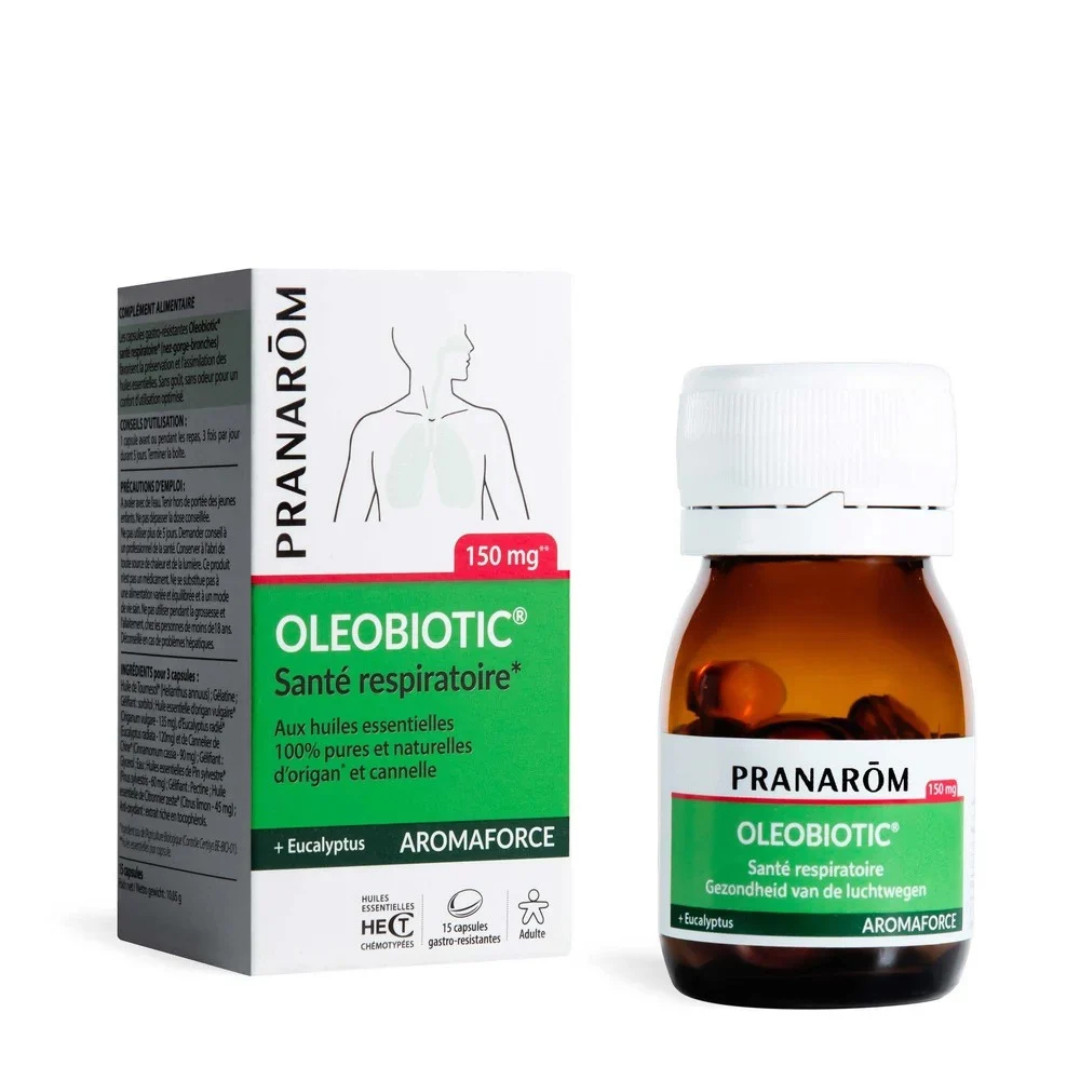 Aromaforce Oléobiotic santé respiratoire - 15 capsules - PRANAROM